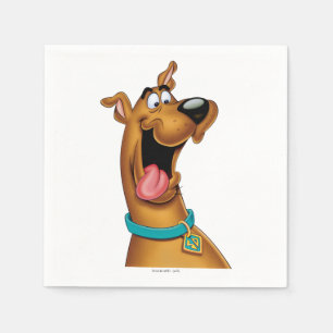 Scooby-Doo Excited Face Pappersservett