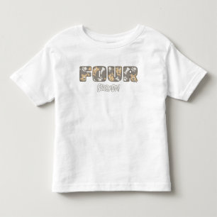 Scooby-Doo Fjärde födelsedagen T Shirt