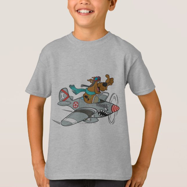 Scooby-Doo Flies Flygplan T-shirt (Framsida)