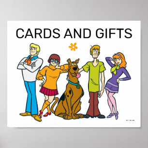 Scooby-Doo Födelsedagskort & Present Skylt