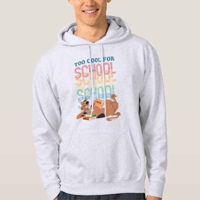 Scooby-Doo för Coola till skolan Hoodie (Framsida)