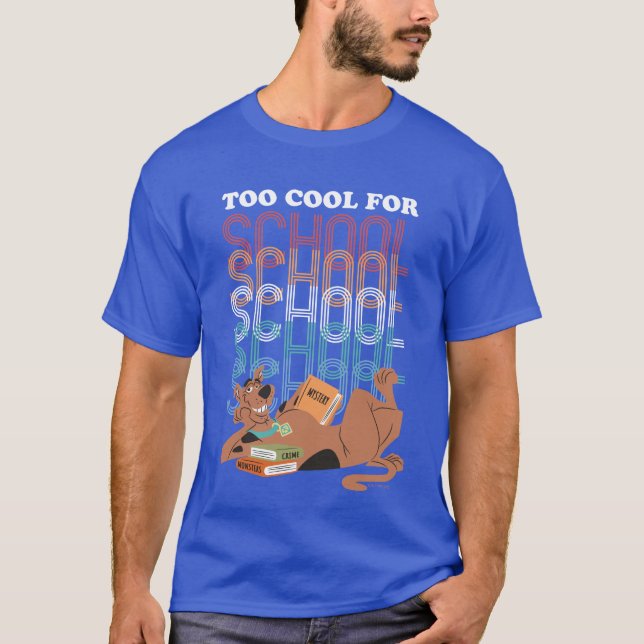 Scooby-Doo för Coola till skolan T Shirt (Framsida)