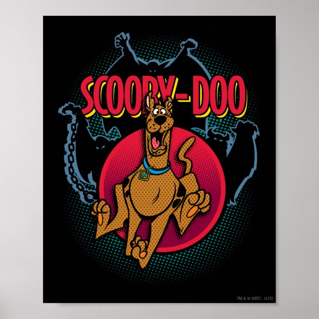 Scooby-Doo från Spöken Graphic Poster (Framsidan)