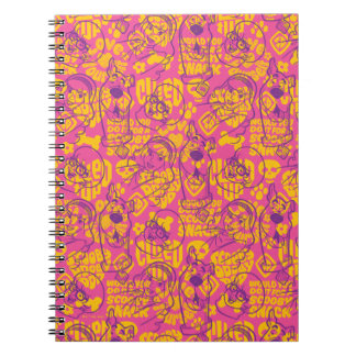 Scooby-Doo | Funky Flower Mönster Anteckningsbok