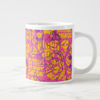 Scooby-Doo | Funky Flower Mönster Jumbo Mugg