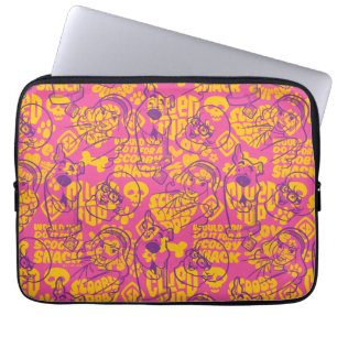 Scooby-Doo Funky Flower Mönster Laptop Fodral