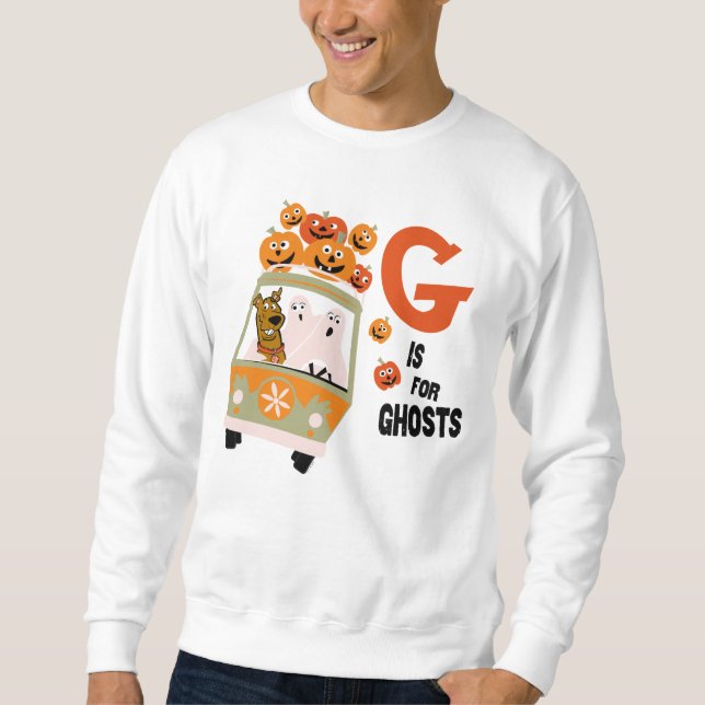 Scooby-Doo | G för Spöken Lång Ärmad Tröja (Framsida)
