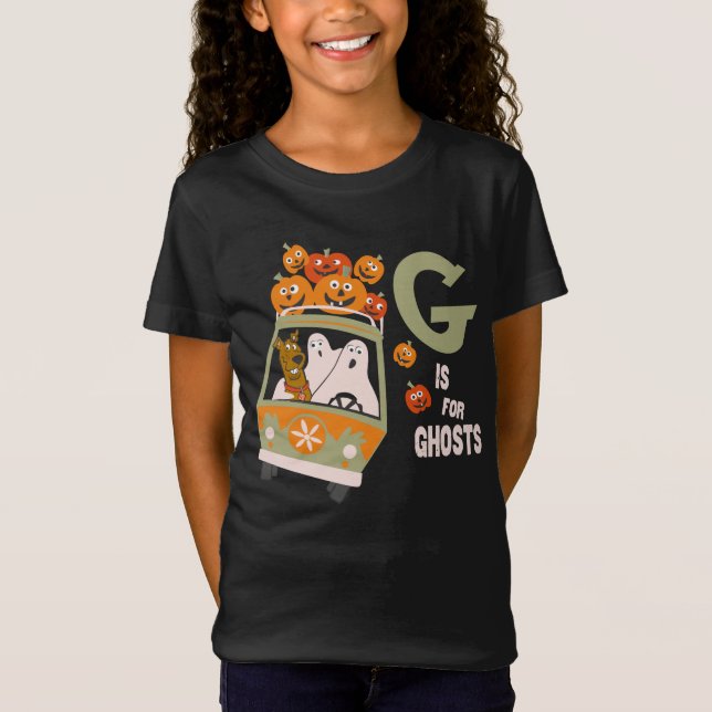 Scooby-Doo | G för Spöken T Shirt (Framsida)