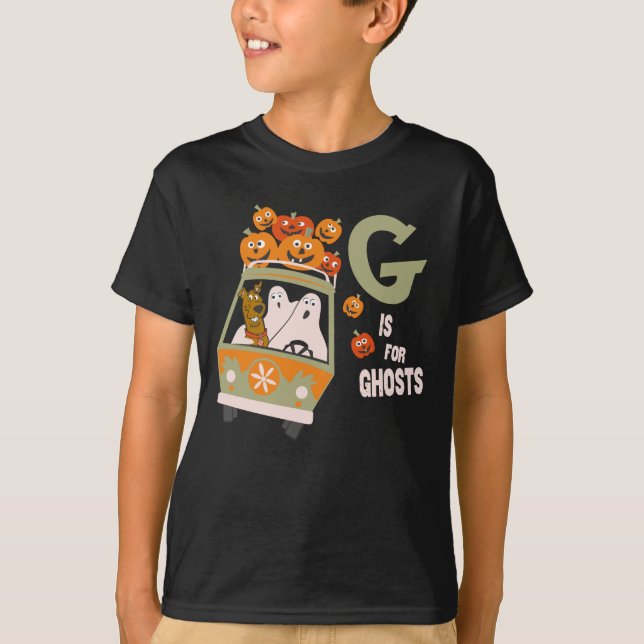 Scooby-Doo | G för Spöken T Shirt (Framsida)