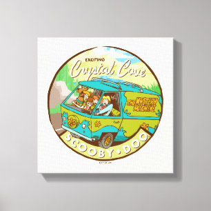 Scooby-Doo Gang Drives through Crystal Cove Canvastryck
