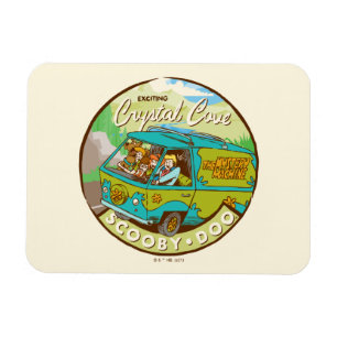 Scooby-Doo Gang Drives through Crystal Cove Magnet