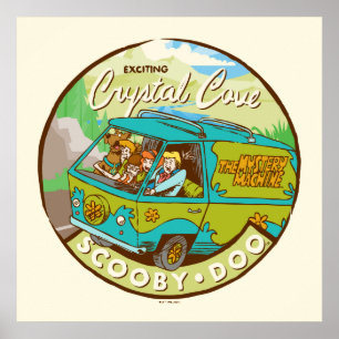 Scooby-Doo Gang Drives through Crystal Cove Poster