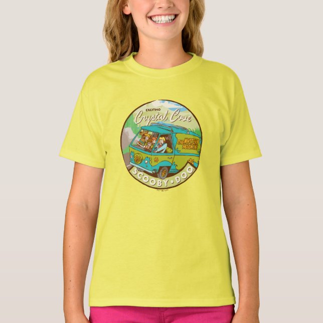 Scooby-Doo | Gang Drives through Crystal Cove T Shirt (Framsida)