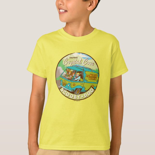 Scooby-Doo | Gang Drives through Crystal Cove T Shirt (Framsida)