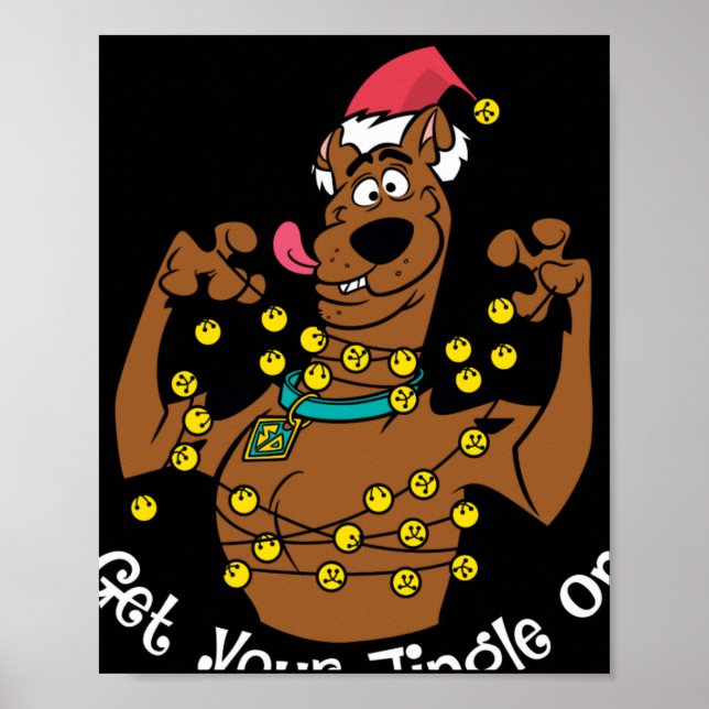 Scooby Doo Get Your Jingle On T Shirt  Poster (Framsidan)