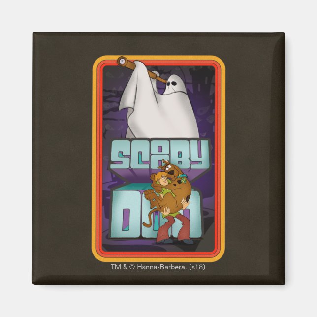 Scooby-Doo | Ghost Tittar för Shaggy & Scooby Magnet (Framsidan)