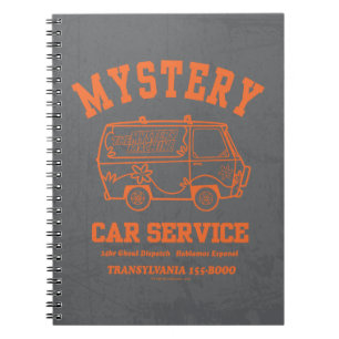 Scooby-Doo-grafik för "Myasty Car Service" Anteckningsbok