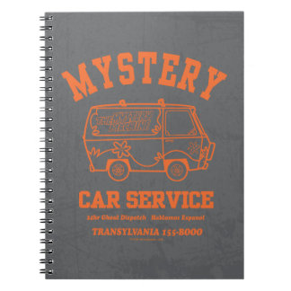 Scooby-Doo-grafik för "Myasty Car Service" Anteckningsbok