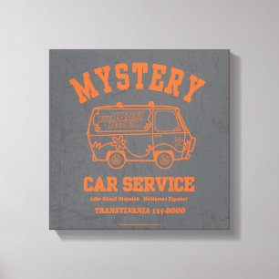 Scooby-Doo-grafik för "Myasty Car Service" Canvastryck