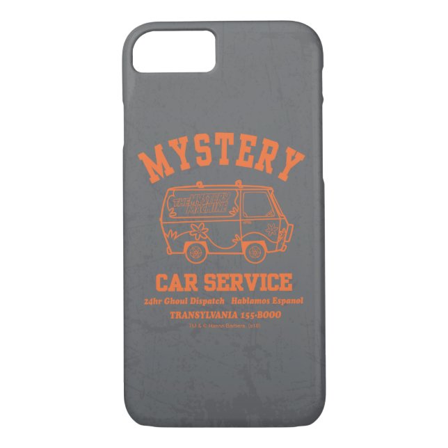 Scooby-Doo-grafik för "Myasty Car Service" Case-Mate iPhone Skal (Baksida)