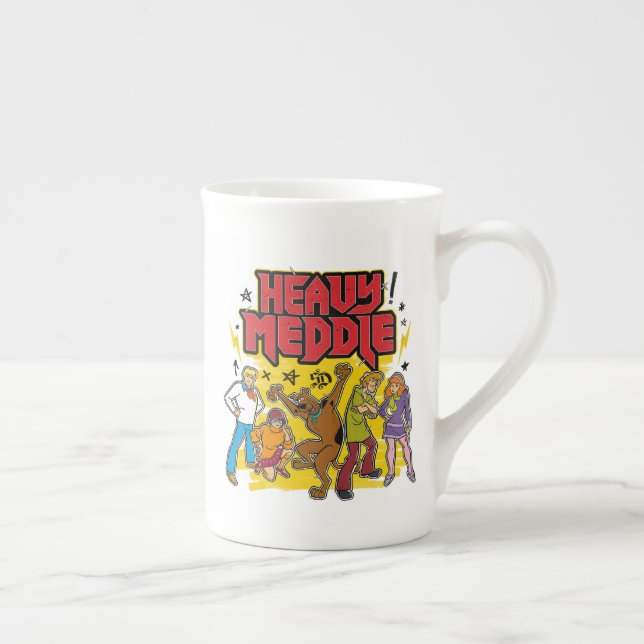 Scooby-Doo | Grafik "Heavy Meddle" Benporslin Mugg (Höger)