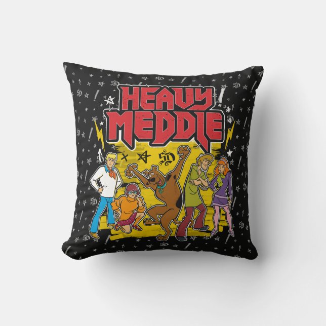 Scooby-Doo | Grafik "Heavy Meddle" Kudde (Framsida)
