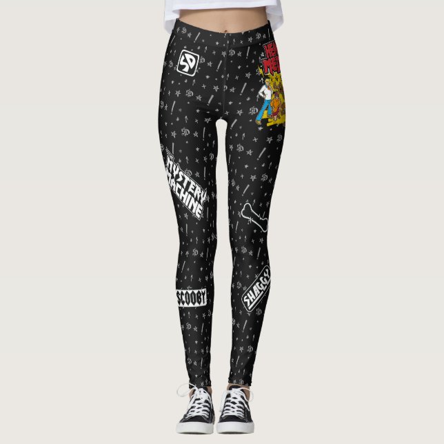 Scooby-Doo | Grafik "Heavy Meddle" Leggings (Framsida)