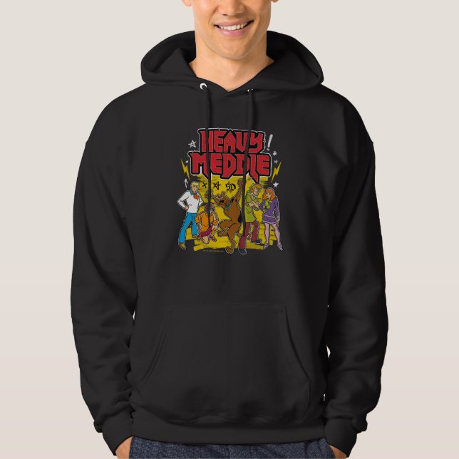 Scooby-Doo | Grafik "Heavy Meddle" Sweatshirt Med Luva (Framsida)