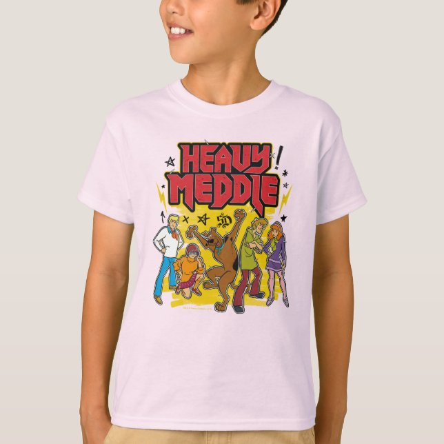 Scooby-Doo | Grafik "Heavy Meddle" T-shirt (Framsida)