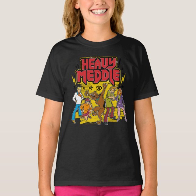 Scooby-Doo | Grafik "Heavy Meddle" T-shirt (Framsida)