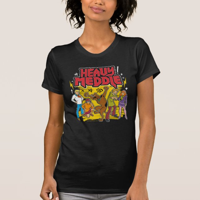 Scooby-Doo | Grafik "Heavy Meddle" T Shirt (Framsida)