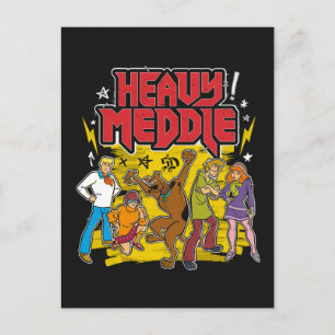 Scooby-Doo Grafik "Heavy Meddle" Vykort