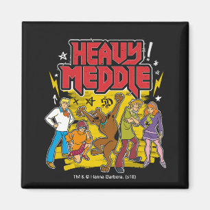 Scooby-Doo Grafik "Tungt meddle" Magnet