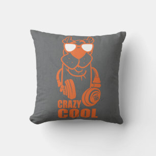 Scooby-Doo "grafisk galen kall" Headphone Kudde