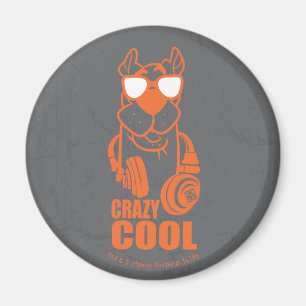 Scooby-Doo "grafisk galen kall" Headphone Magnet