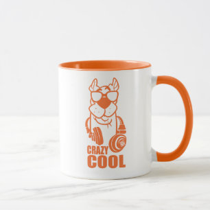 Scooby-Doo "grafisk galen kall" Headphone Mugg