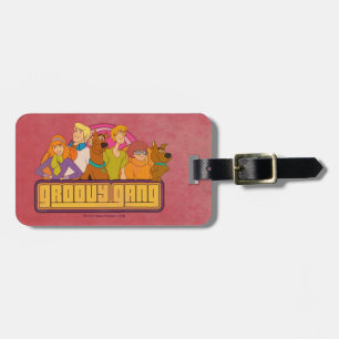 Scooby-Doo   "Groovy Gang" Retro Tecknad Graphic Bagagebricka
