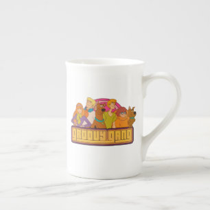 Scooby-Doo   "Groovy Gang" Retro Tecknad Graphic Benporslin Mugg