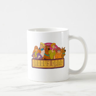 Scooby-Doo | "Groovy Gang" Retro Tecknad Graphic Kaffemugg