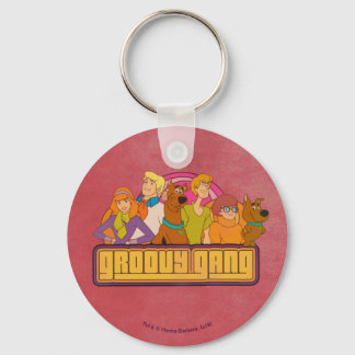 Scooby-Doo | "Groovy Gang" Retro Tecknad Graphic Nyckelring