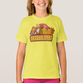 Scooby-Doo | "Groovy Gang" Retro Tecknad Graphic T-shirt