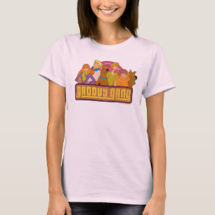 Scooby-Doo "Groovy Gang" Retro Tecknad Graphic T Shirt