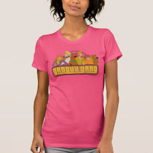 Scooby-Doo   "Groovy Gang" Retro Tecknad Graphic T-shirt