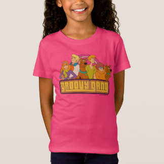 Scooby-Doo | "Groovy Gang" Retro Tecknad Graphic T-shirt