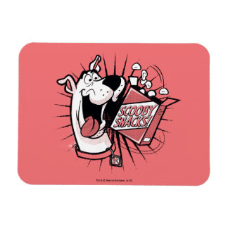 Scooby-Doo Halftone Scooby Snacks Magnet