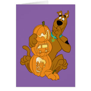 Scooby-Doo   Halloween Jack-O-Lantern Hälsningskort