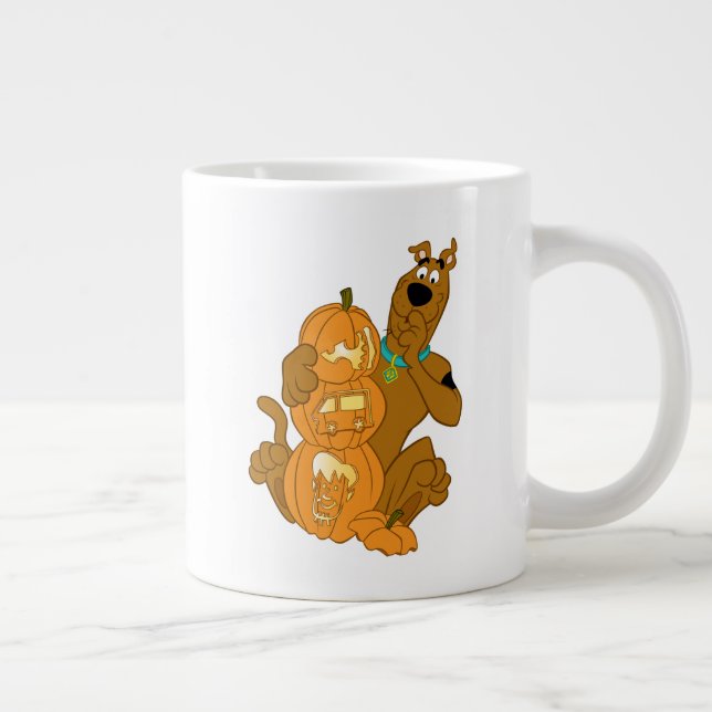 Scooby-Doo| Halloween Jack-O-Lantern Jumbo Mugg (Höger)