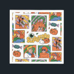 Scooby-Doo Halloween Photos Pattern Pappersservett<br><div class="desc">Have a spooky time with this fun Halloween Scooby-Doo pattern, featuring the gang and some festive jack-o-lanterns! Adorn your tables with this design on a custom table cloth, get some festive gift bags with this design, or keep cozy with a fleece blanket! Shop this graphic on even more customizable Zazzle...</div>