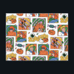 Scooby-Doo Halloween Photos Pattern Vykort<br><div class="desc">Have a spooky time with this fun Halloween Scooby-Doo pattern, featuring the gang and some festive jack-o-lanterns! Adorn your tables with this design on a custom table cloth, get some festive gift bags with this design, or keep cozy with a fleece blanket! Shop this graphic on even more customizable Zazzle...</div>