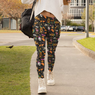 Scooby-Doo Halloween Scooby-Doo Mönster Leggings